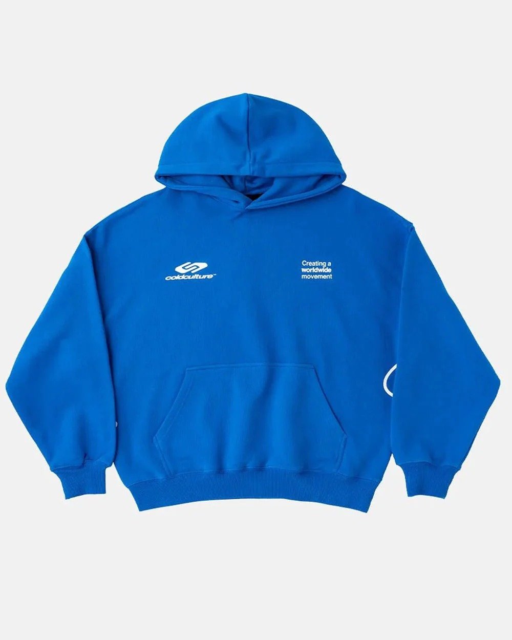Cold Culture Defense Hoodie Electric Blue Cold Culture Defense Hoodie Electric Blue