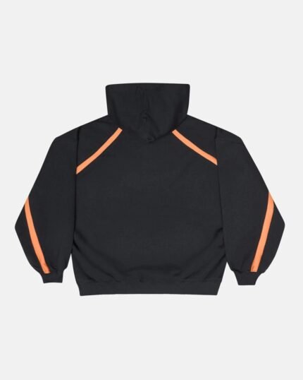 Cold Culture Detailed Hoodie Black G